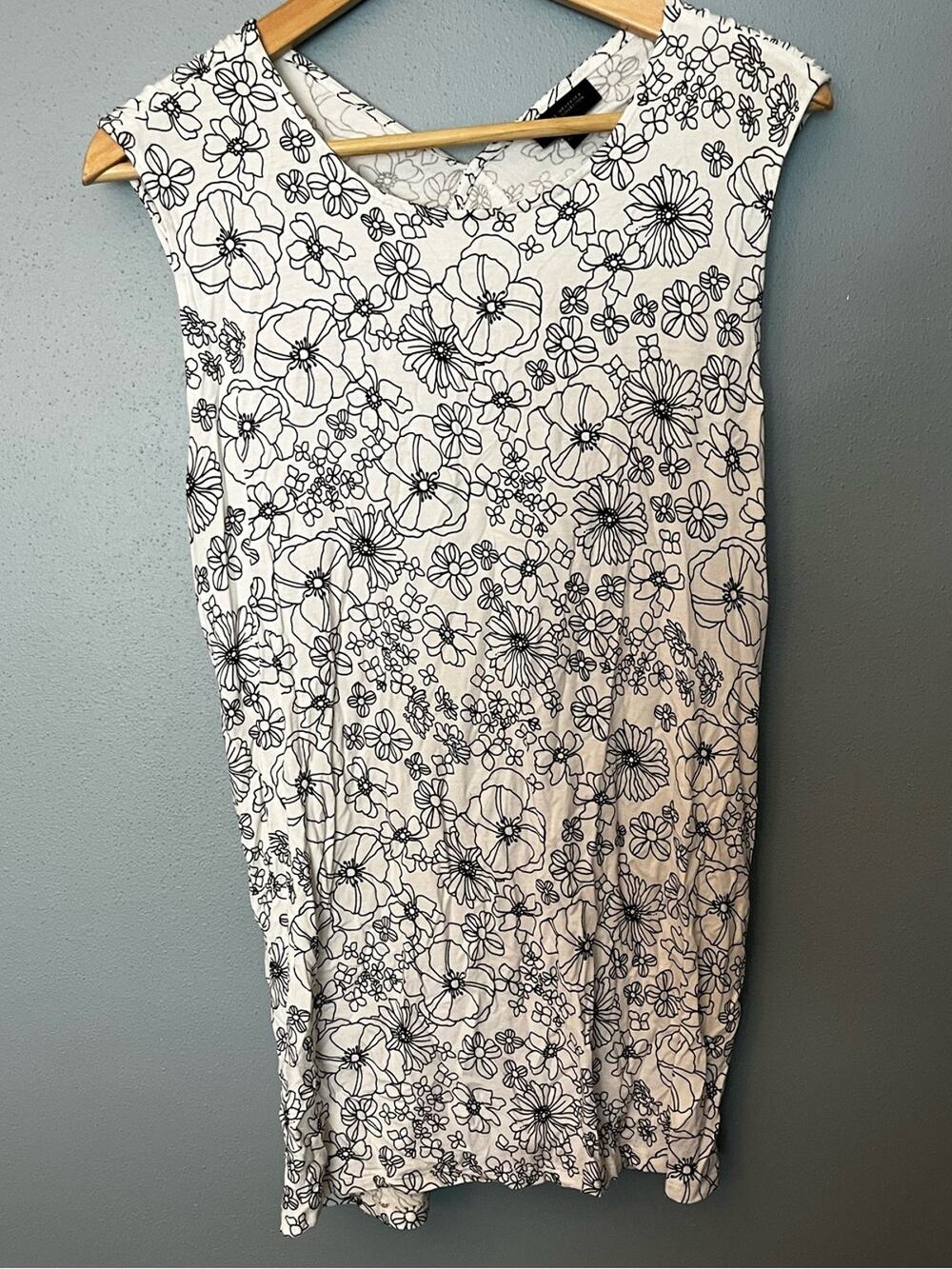 J. Jill Wearever Collection Floral Sleeveless Tunic